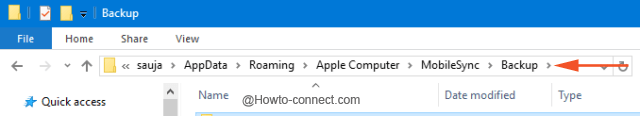 Kako pronaći Windows 10 iTunes sigurnosnu lokaciju?