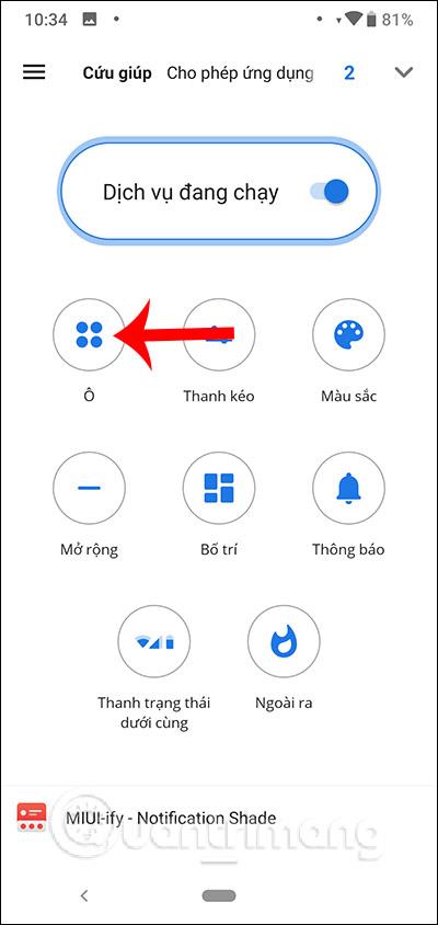 Hvernig á að nota Bottom Quick Settings til að breyta staðsetningu til að opna Quick Settings