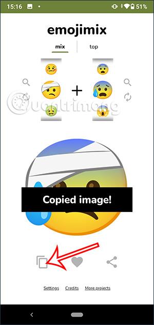 Az Emojimix használata egyedi hangulatjelek létrehozásához
