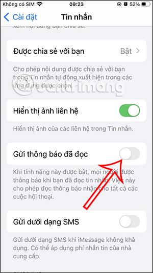 Instrukcijos, kaip išjungti „iMessage“ skaitymo pranešimus