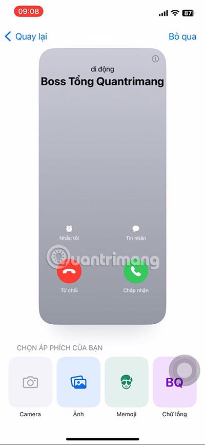 Kā mainīt zvana ekrānu uz iPhone