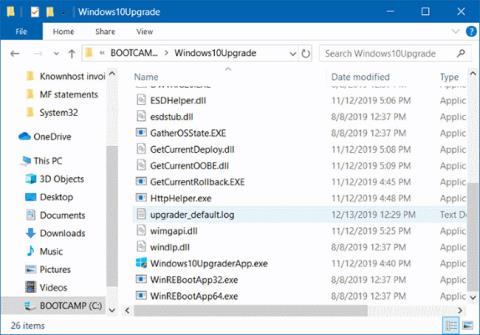 Як безпечно видалити папку Windows10Upgrade у Windows 10