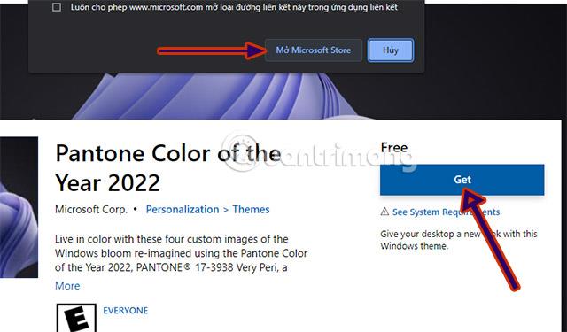 Stáhněte si sadu tapet tématu Pantone pro Windows 11, Windows 10