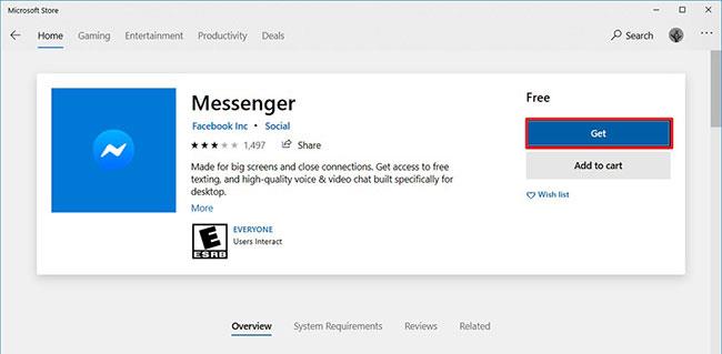 Ako stiahnuť Facebook Messenger na Windows 10