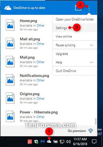 Hur man aktiverar/inaktiverar OneDrive Hämta filer-funktionen på Windows 10 PC