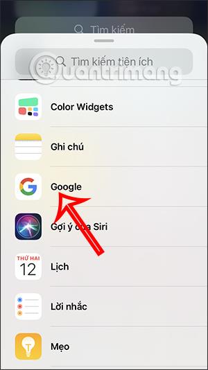 Jak hledat na Google na domovské obrazovce iPhone