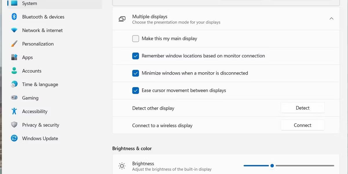 Kā konfigurēt vairākus monitorus sistēmā Windows 11