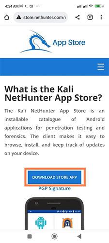 Kā instalēt Kali Linux NetHunter operētājsistēmā Android