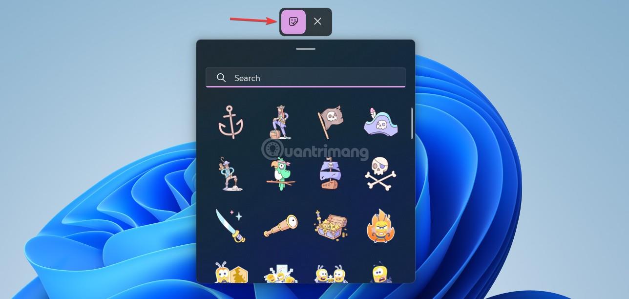 Як додати стікери на екран Windows 11