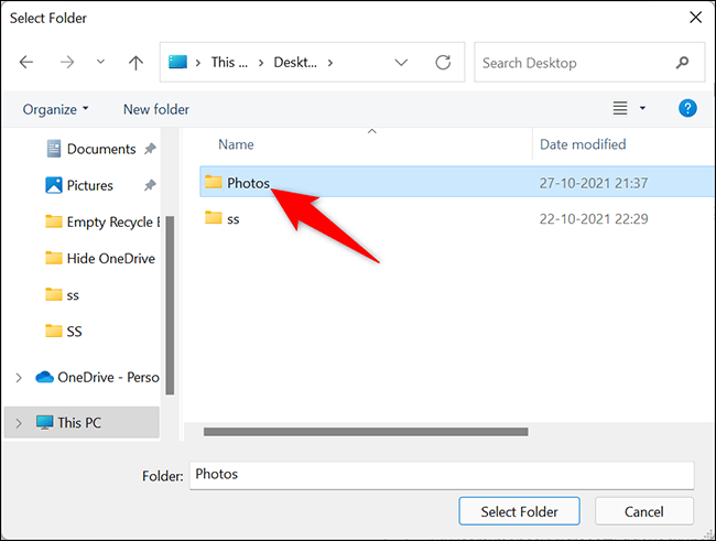 Jak skrýt konkrétní složku z výsledků vyhledávání v systému Windows 11