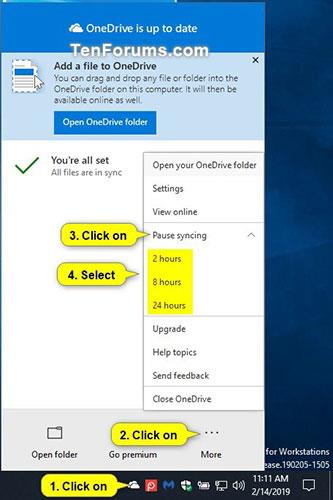 Як призупинити та відновити синхронізацію OneDrive у Windows 10