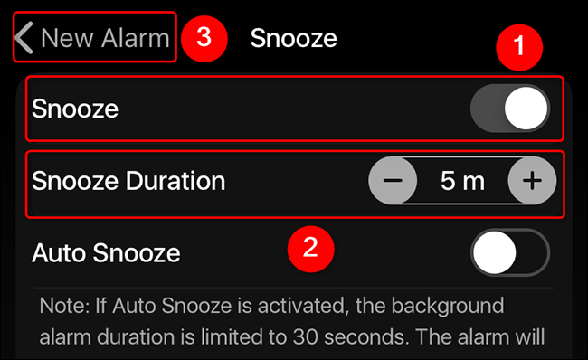 Sådan ændres standard snooze-tiden på iPhone