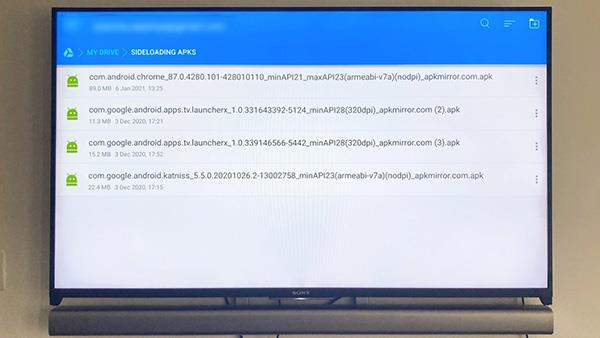 Kako učitati aplikacije sa strane na Android TV