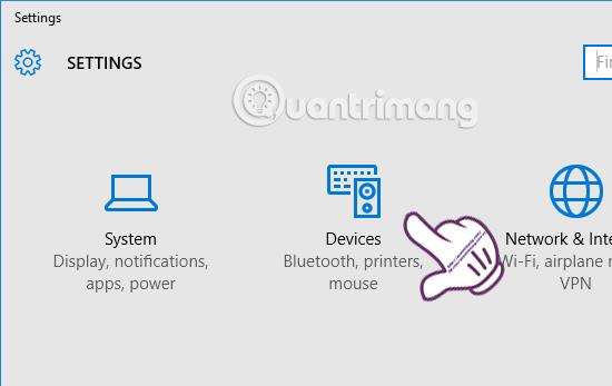 Instruktioner til at ændre rulleretningen på Windows 10 Touchpad