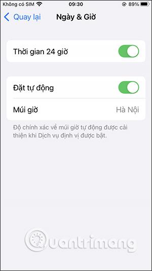 Stillingum á iPhone ætti ekki að breyta