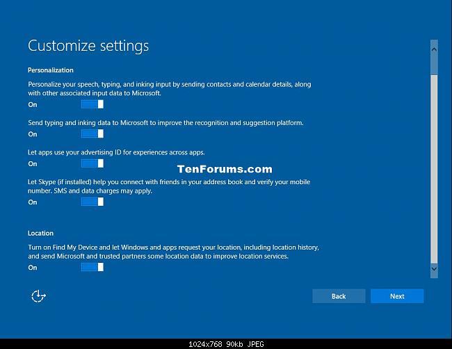 Nulstil Windows 10 til sin oprindelige tilstand