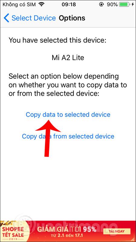 Jak používat Copy My Data k přenosu dat mezi iPhonem a Androidem