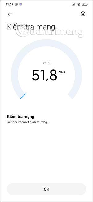 Kā izmērīt tīkla ātrumu Xiaomi tālruņos bez lietotnes