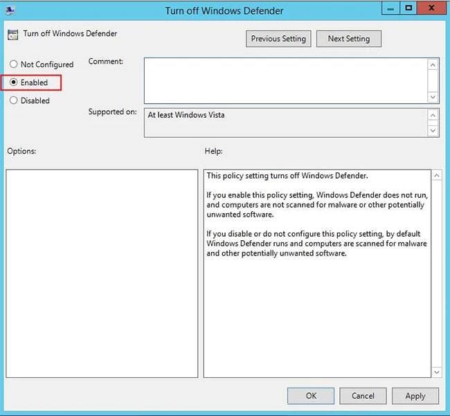 Vypnite program Windows Defender (zabezpečenie systému Windows) v systéme Windows 10, Windows 11