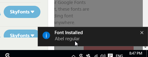 2 paprasti būdai įdiegti „Google Fonts“ sistemoje „Windows 10“.