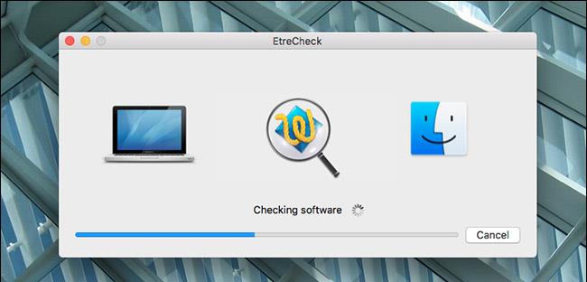 Használja az EtreChecket a Mac számítógépen található hibák ellenőrzéséhez
