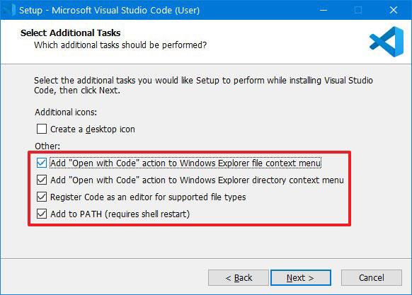 Kā instalēt Visual Studio kodu operētājsistēmā Windows 10