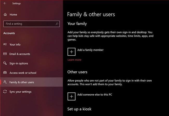 4 sätt att skapa ett lokalt användarkonto i Windows 10