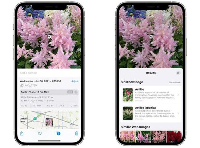 Új funkciók az iOS 15 Fotók alkalmazásában