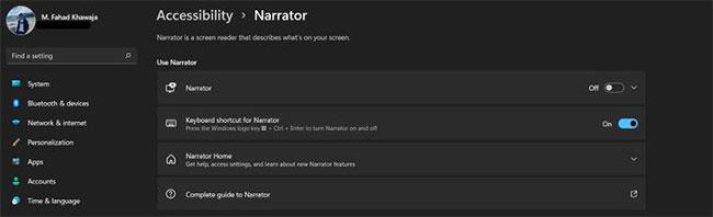 Hvernig á að nota Narrator á Windows 11