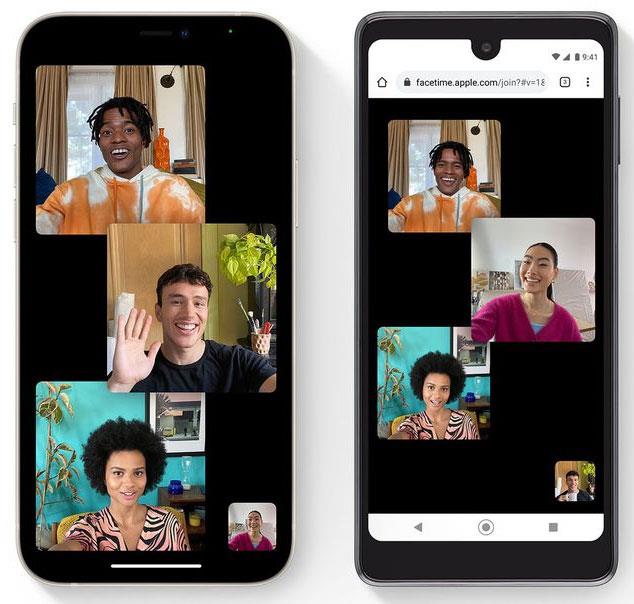 Nové funkce ve FaceTime na iOS 15