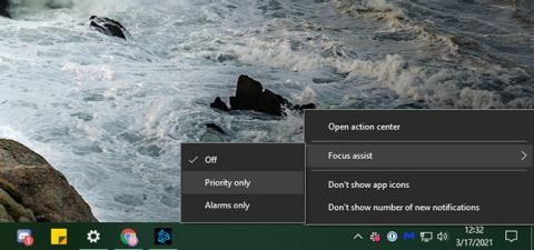 Sådan slår du notifikationer fra i Windows 10 med Focus Assist