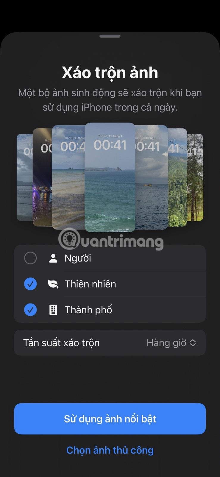 Sådan bruger du Photo Shuffle til iOS 16 låseskærm