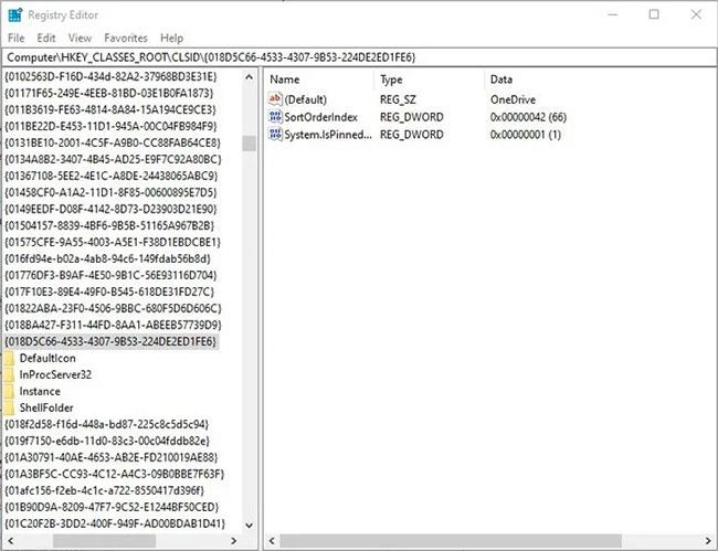 Sådan skjuler du OneDrive fra File Explorer i Windows 10