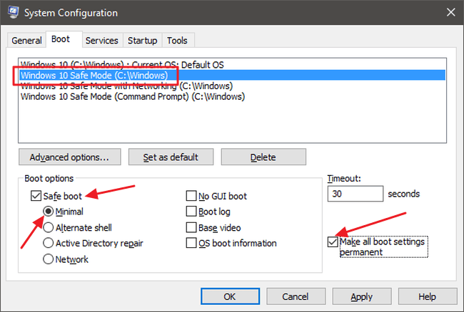 Omogočite/onemogočite jezikovno vrstico v sistemu Windows 10