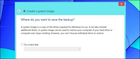 Kā dublēt un atjaunot Windows 10 no sistēmas attēla