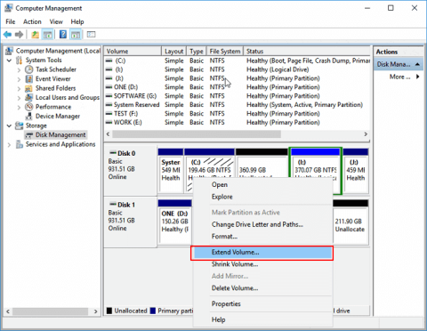 Kako povečati prostor na disku C v sistemu Windows 11/10/8/7