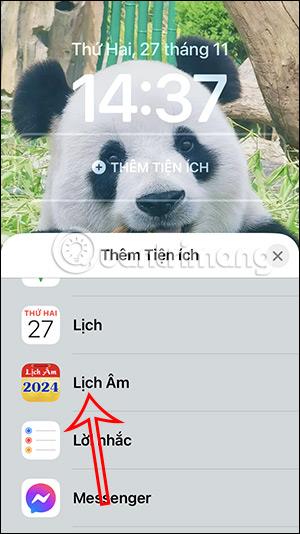 Jednoduchý způsob, jak zobrazit lunární kalendář na zamykací obrazovce iPhone