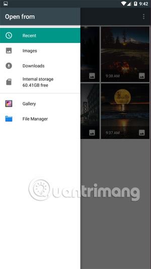 Upute za dodavanje teksta fotografijama na Android telefonima