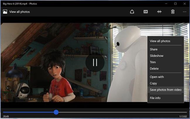 Hvordan ta stillbilder fra Windows 10-video