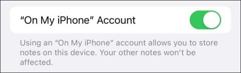 Jak nastavit místní úložiště Apple Notes na zařízení (ne na iCloud)