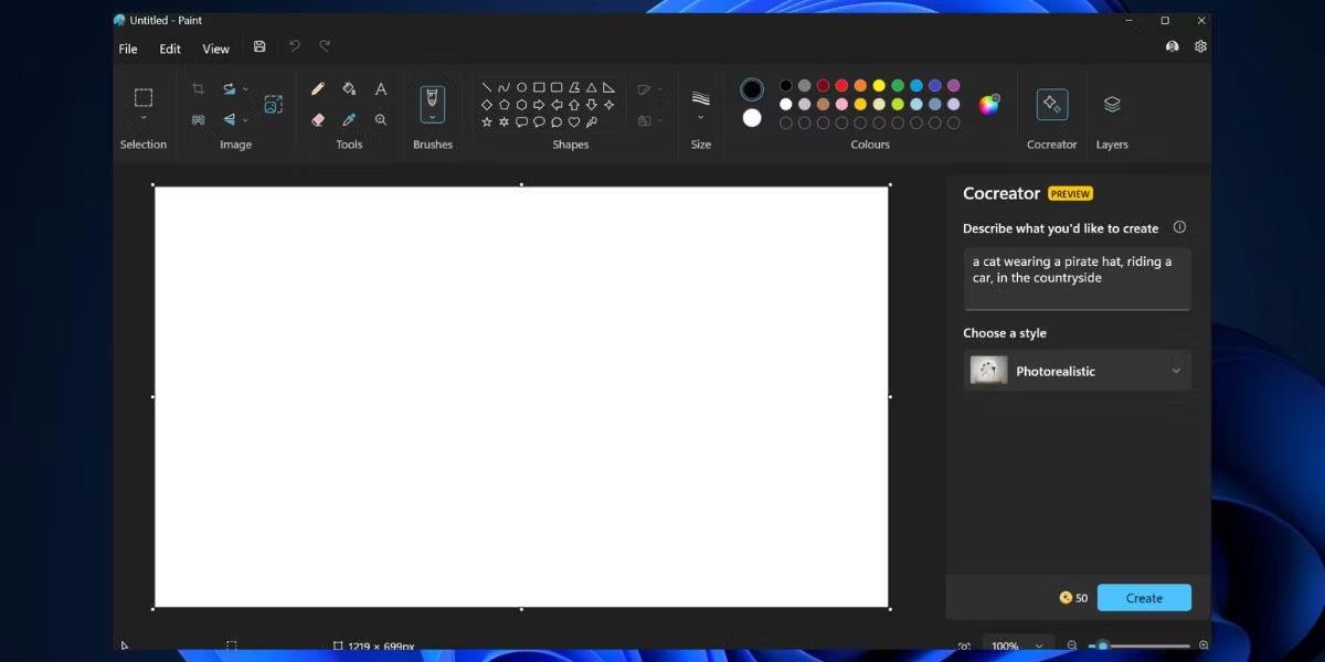 Sådan bruger du Paint Cocreator til at oprette AI-billeder i Windows 11