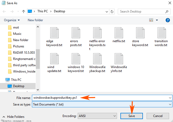 2 способи резервного копіювання ключа продукту в Windows 10, 8 і 8.1