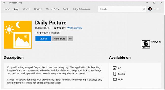 Hur man ställer in Bing Daily Images som Windows 10-bakgrund och låsskärm