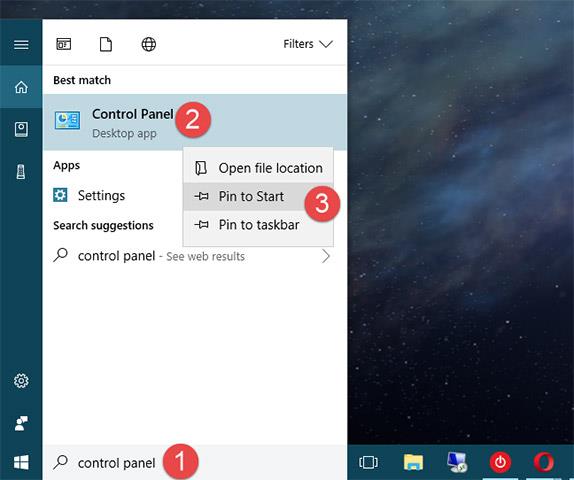 Jak otevřít Ovládací panely v systému Windows 10, 8.1, 7