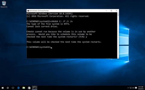 Forskelle mellem CHKDSK, SFC og DISM i Windows 10