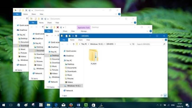 Отворете няколко папки едновременно в Windows 10 само с 1 пряк път