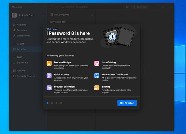 Kas naujo „1Password 8“ sistemoje „Windows 11“?