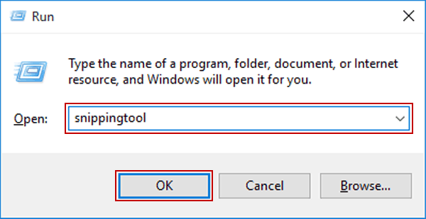 Kaip visiškai naudoti „Snipping Tool“ sistemoje „Windows 10“.