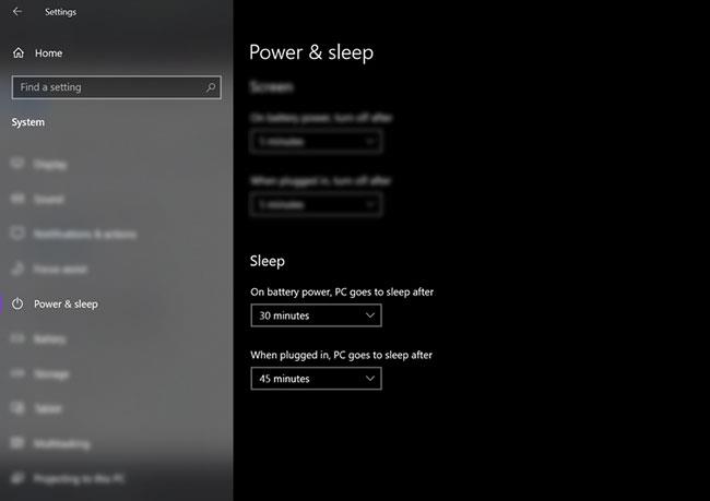 Hvernig á að sérsníða svefnstillingar á Windows 10