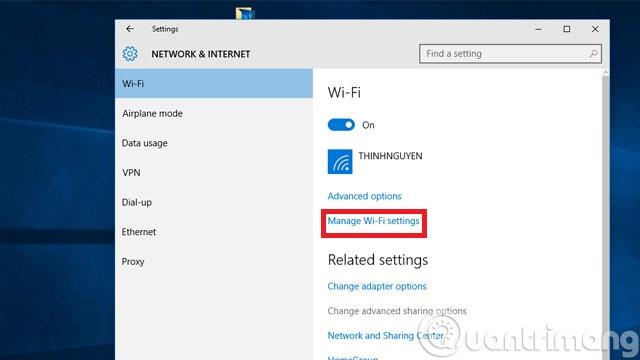 Kako se ponovno povezati na Wifi na Windows 10 kada se lozinka promijeni?